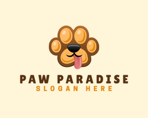 Doggy Paw Pet logo design