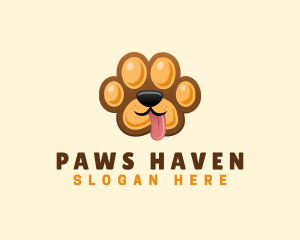 Doggy Paw Pet logo design