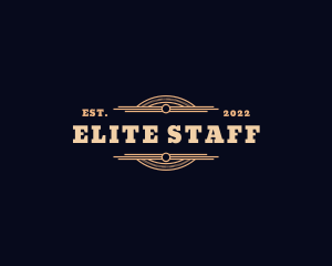 Elite Western Restaurant logo design