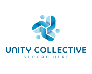 Collective - Human Resources Management logo design