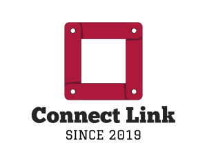 Technology Link Cube logo design