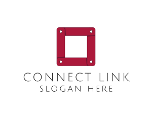 Technology Link Cube logo design