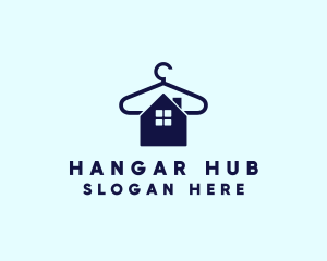 Hanger Laundry Clothing logo design