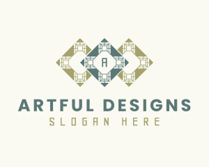 Floor Tile Pattern logo design