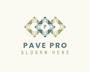 Floor Tile Pattern logo design