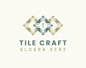 Floor Tile Pattern logo design