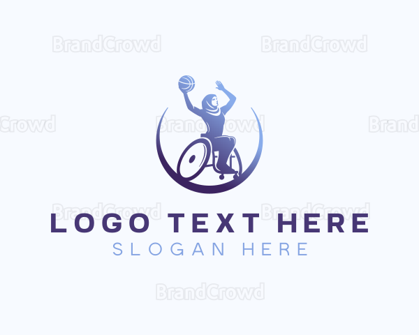 Paralympic Wheelchair Basketball Logo