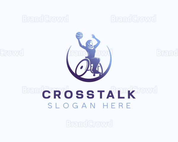 Paralympic Wheelchair Basketball Logo