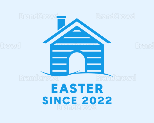 Blue Winter House Logo
