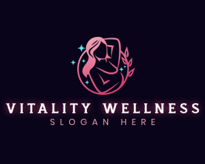 Wellness Woman Spa logo design