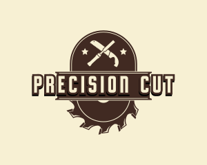 Handsaw - Carpentry Tools Woodworking logo design