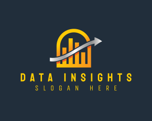 Statistics - Statistics Finance Chart logo design