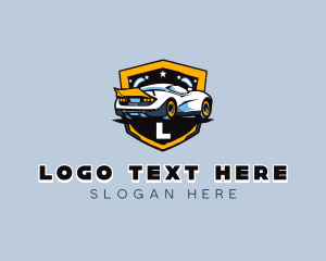 Transport - Race Car Vehicle Detailing logo design