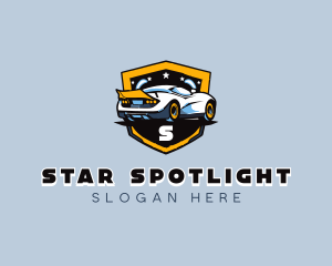 Race Car Vehicle Detailing logo design