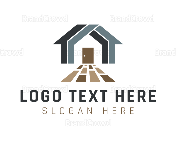 Wood Tile House Logo