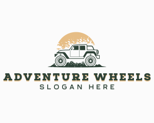 Automotive SUV Driving logo design