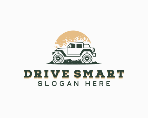 Automotive SUV Driving logo design