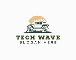 Automotive SUV Driving logo design