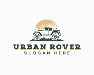 Suv - Automotive SUV Driving logo design