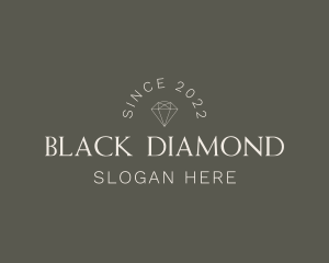 Elegant Diamond Wordmark logo design