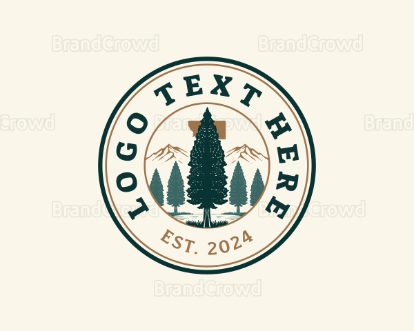 Montana Ponderosa Pine Logo