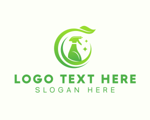Eco - Eco Spray Sanitation logo design