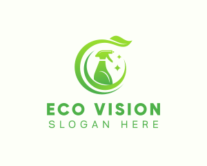 Eco Spray Sanitation logo design