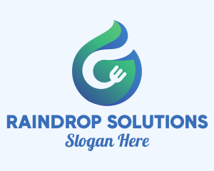 Drop - Food & Water Drop logo design