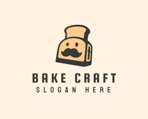 Chef Bread Toaster logo design