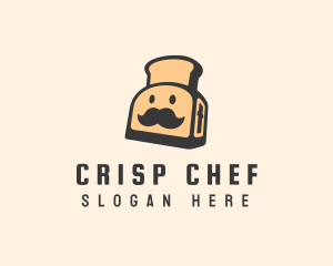 Chef Bread Toaster logo design