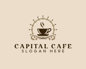 Coffee Cafe Barista logo design