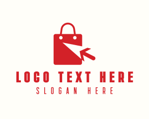 Ecommerce Shopping Sale Logo