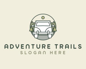 Outdoor Travel Van logo design