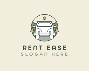 Outdoor Travel Van logo design