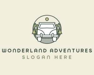 Outdoor Travel Van logo design