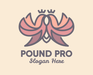 Pound - Royal Bird Union logo design