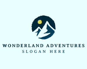 Mountain Peak Adventure logo design