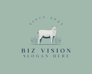 Animal Farm Sheep logo design