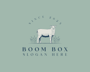 Animal Farm Sheep logo design