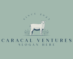 Animal Farm Sheep logo design