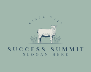 Animal Farm Sheep logo design