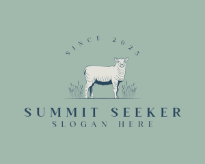 Animal Farm Sheep logo design