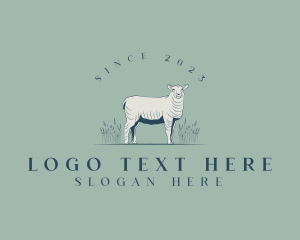 Animal Farm Sheep Logo