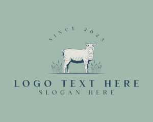 Animal Farm Sheep Logo