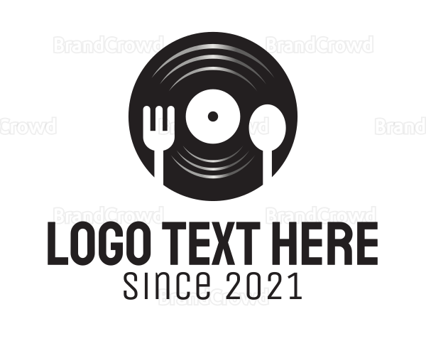 Music Bar Restaurant Logo