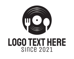 Black - Music Bar Restaurant logo design
