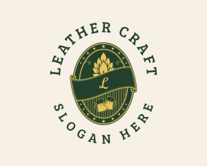 Craft Beer Hops logo design