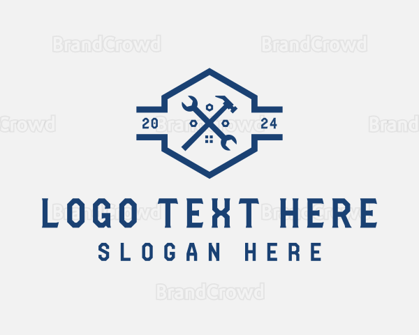 Handyman Tools Builder Logo