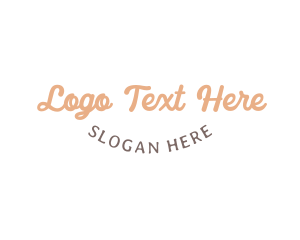 Simple - Bubbly Cursive Wordmark logo design