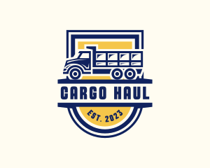 Dump Truck Transport logo design